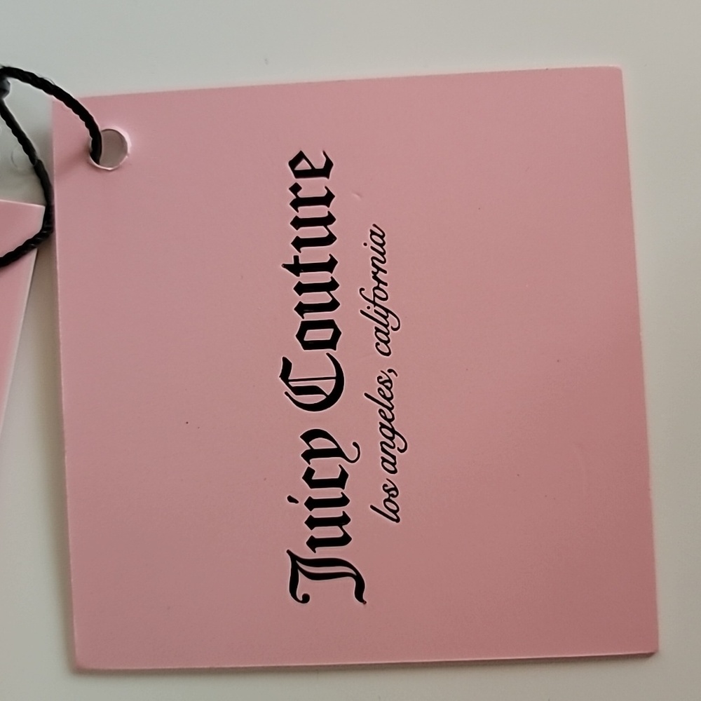 Juicy Couture Silver Sequins Zippered Cosmetic Bag with Small Toiletry Bottle - Picture 5 of 10